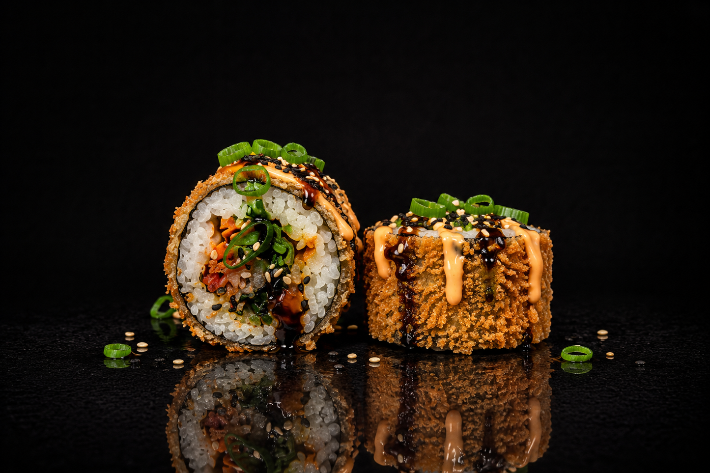 Crunchy Pulled Chicken Roll